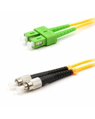 Патч-корд оптический переходной (SM), 9/125 (OS2), SC/APC-FC/UPC, (Duplex), PVC, 5м REXANT (50-2857-1): Патч-корд оптический в Пскове
