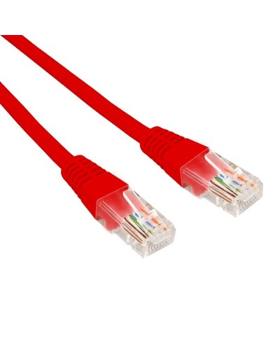 Патч-корд U/UTP CAT 6, RJ45-RJ45, 26AWG, LSZH, красный, 2м REXANT (02-0293-2). Патч-корд UTP. Rexant в Пскове
