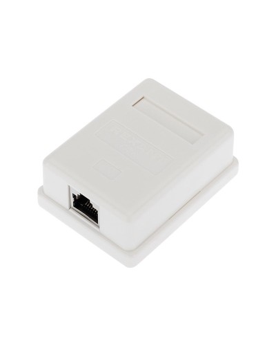 Розетка компьютерная внешняя 1-порт FTP RJ-45 (8P8C), CAT 5e REXANT (03-0122): Розетка RJ-45 в Пскове