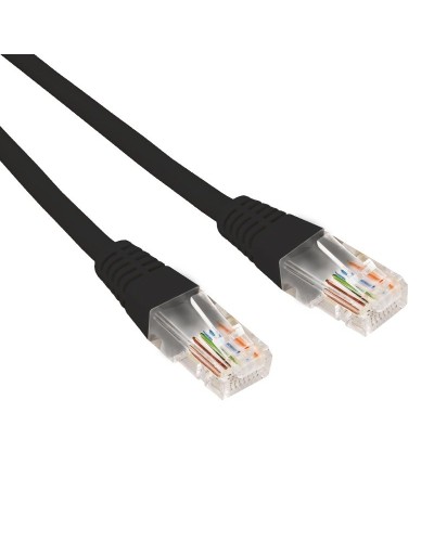 Патч-корд U/UTP CAT 6, RJ45-RJ45, 26AWG, LSZH, черный, 5м REXANT (02-0292-5). Патч-корд UTP. Rexant в Пскове