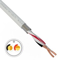 КПСВЭВнг(А)-LSLTx 1х2х0,75 REXANT (01-4871-1). Кабель для систем передачи данных пониженной пожароопасности c низким дымо- и газовыделением, с низкой токсичностью продуктов горения. Rexant