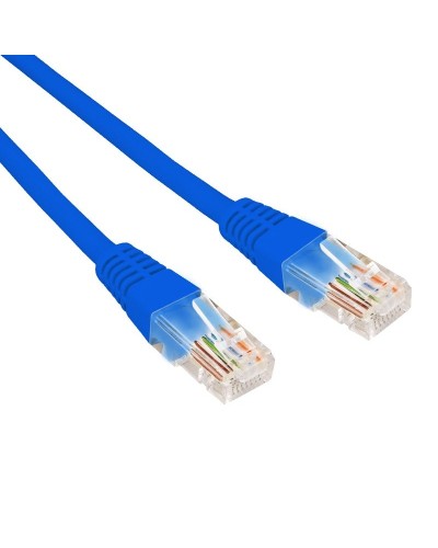 Патч-корд U/UTP CAT 6, RJ45-RJ45, 26AWG, LSZH, синий, 5м REXANT (02-0294-5). Патч-корд UTP. Rexant в Пскове