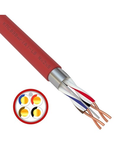 КПСВЭВнг(А)-LS 2х2х0,75 (01-4866-1)(REXANT). Кабель для систем пожарной и охранной сигнализации. Rexant в Пскове