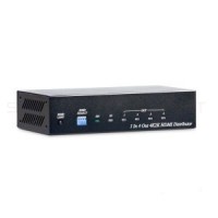 HD04-4K6G. Разветвитель. SC&T
