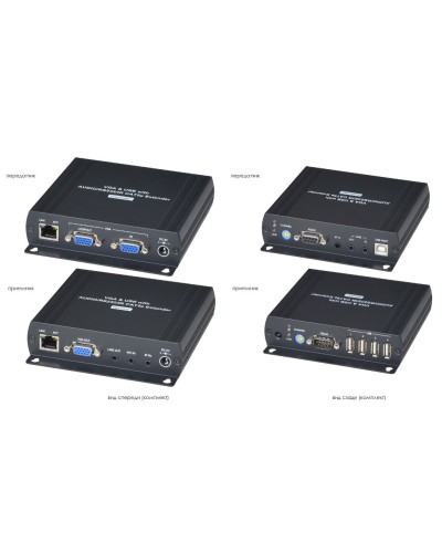 VKM04. Удлинитель VGA, клавиатуры, мыши. SC&T в Пскове