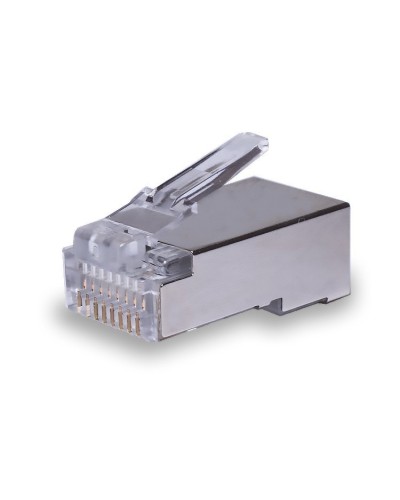 Коннекторы 8P8C FTP Cat.5e (RJ-45) 2pb (100шт) (10-0234). Разъем RJ-45. SUPRLAN в Пскове