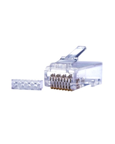 Коннекторы 8P8C UTP Cat.6 3U (RJ-45) (100шт) (10-0206). Разъем RJ-45. SUPRLAN в Пскове