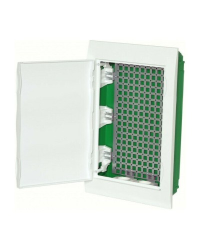 City9 Box IT 36 модулей встраиваемый с белой дверцей, 2 розетки (EZ9E312P2FIT). Щиток модульный. Systeme Electric в Пскове