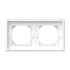 ArtGallery Aqua рамка 2-местная, IP44, белый (GAL440102). Рамка. Systeme Electric
