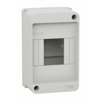 City9 Box XS 4 модуля без дверцы, белый (EZ9EAA104). Щиток модульный. Systeme Electric