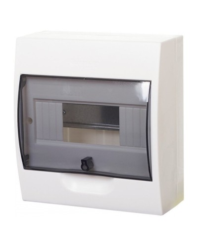 City9 Box 8 модулей навесной с прозрачной дверцей (EZ9E108S2SRU). Щиток модульный. Systeme Electric в Пскове