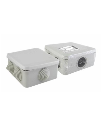 Коробка ОП 100х100х50мм, крышка, IP55, 6 вх. (SQ1401-1255). Распаячная коробка. TDM ЕLECTRIC в Пскове