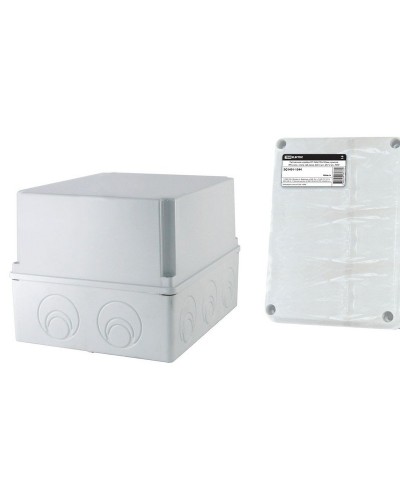 Коробка ОП 240х195х165мм, крышка, IP55, кабельные вводы d28-3шт, d37-2шт (SQ1401-1274). Распаячная коробка. TDM ЕLECTRIC в Пскове
