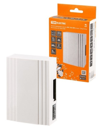 ЗПС-10/2-ЭМ, эл.мех - Ding-Dong, без кнопки, AC 230V (SQ1901-0046). Звонок проводной. TDM ЕLECTRIC в Пскове