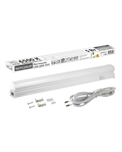 ДПО 2001 5 Вт, 6500К, IP40 (SQ0329-0112). Светильник LED. TDM ЕLECTRIC в Пскове