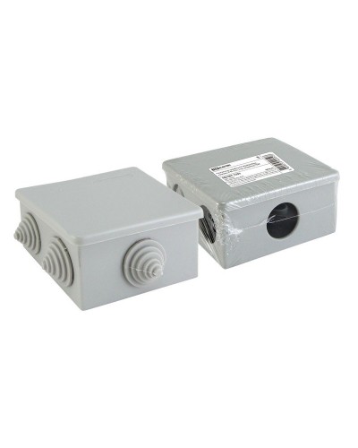 Распаячная коробка ОП 80х80х40мм, крышка, IP44, 6 вх. TDM (SQ1401-1235). Распаячная коробка ОП. TDM ЕLECTRIC в Пскове