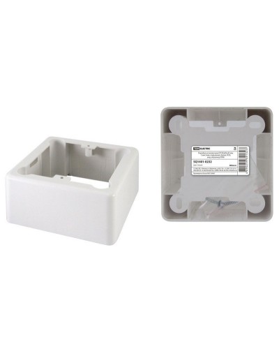 Коробка установочная ОП 85х85х42мм, 1-местная, подъемная, белая, IP20 TDM (SQ1401-0232). Коробка установочная ОП. TDM ЕLECTRIC в Пскове