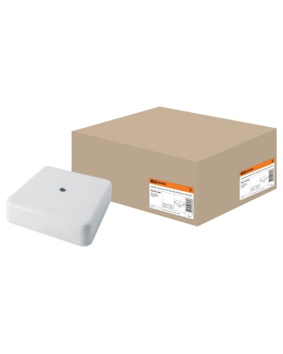 Коробка КР 100х100х29 ОП белая, IP40 (SQ1401-0207). Распаячная коробка. TDM ЕLECTRIC в Пскове