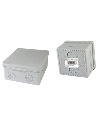 Коробка ОП 80х80х50мм, крышка, IP54, 7вх., без гермовводов (SQ1401-0822). Распаячная коробка. TDM ЕLECTRIC в Пскове