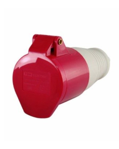 Розетка 224 переносная 3Р+РЕ 32А 380В IP44 (SQ0603-0013). Розетка. TDM ЕLECTRIC в Пскове