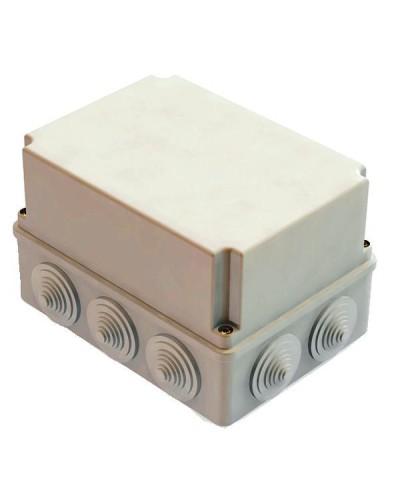 Коробка ОП 190х140х120мм, крышка, IP44, 10 гермовводов (SQ1401-1245). Распаячная коробка. TDM ЕLECTRIC в Пскове