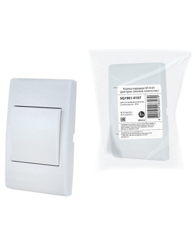 КП-Н-01 (SQ1901-0107). Кнопка для проводных звонков. TDM ЕLECTRIC в Пскове