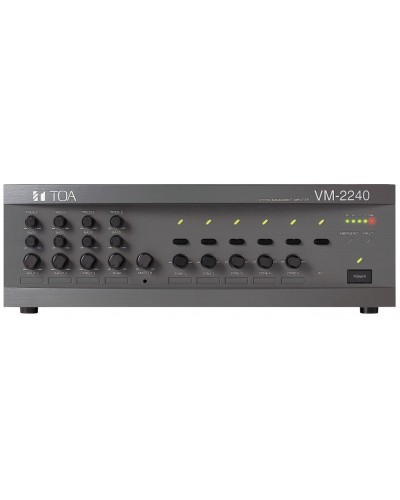 VM-2240 ER (TOA). Усилитель трансляционный зональный, 240 Вт. TOA в Пскове