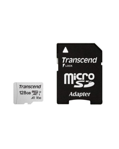 TS128GUSD300S-A. Карта памяти microSDXC, 128 ГБ, Class 10. TRANSCEND в Пскове