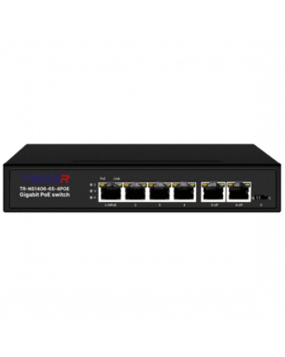 TR-NS1406-65-4POE. Коммутатор с PoE. Trassir в Пскове