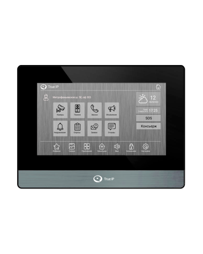 TI-4107AB. Монитор IP-видеодомофона цветной. True-IP в Пскове