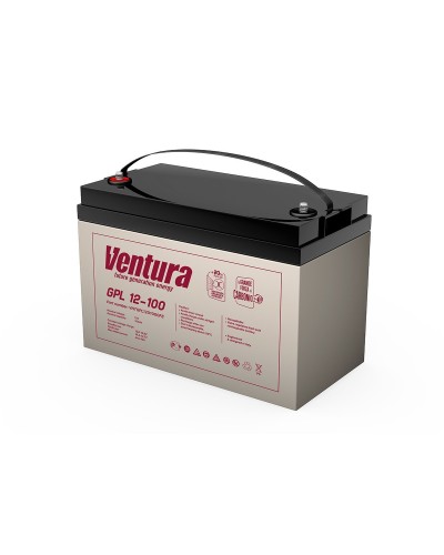 Ventura GPL 12-100. Аккумулятор герметичный свинцово-кислотный. Ventura в Пскове