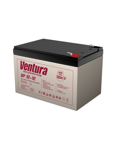 Ventura GP 12-12. Аккумулятор герметичный свинцово-кислотный. Ventura в Пскове