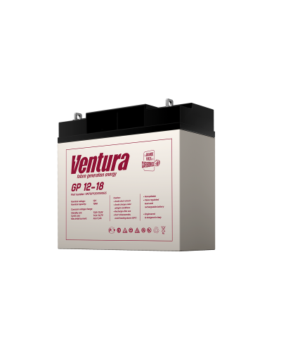 Ventura GP 12-18. Аккумулятор герметичный свинцово-кислотный. Ventura в Пскове