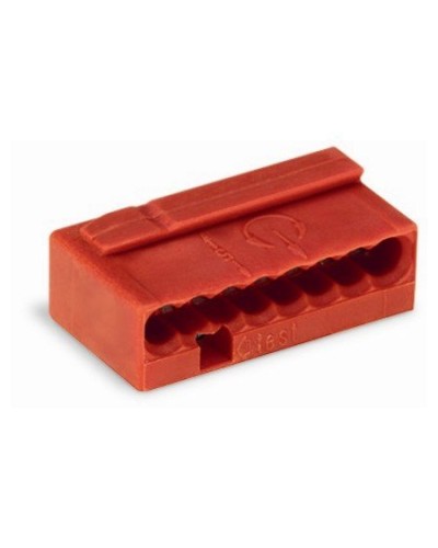WAGO 243-808 Клемма MICRO 8-проводная красная. Клемма для распределительных коробок. WAGO в Пскове