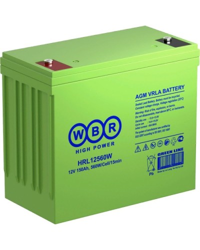 WBR HRL12560W. Аккумулятор герметичный свинцово-кислотный. WBR в Пскове