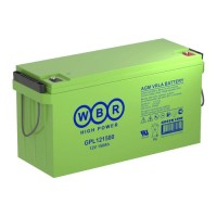WBR GPL121500A. Аккумулятор герметичный свинцово-кислотный. WBR