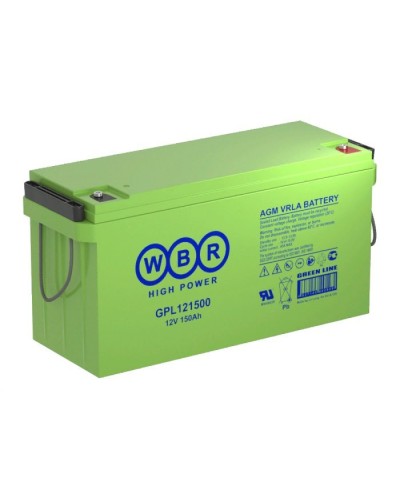 WBR GPL121500A. Аккумулятор герметичный свинцово-кислотный. WBR в Пскове