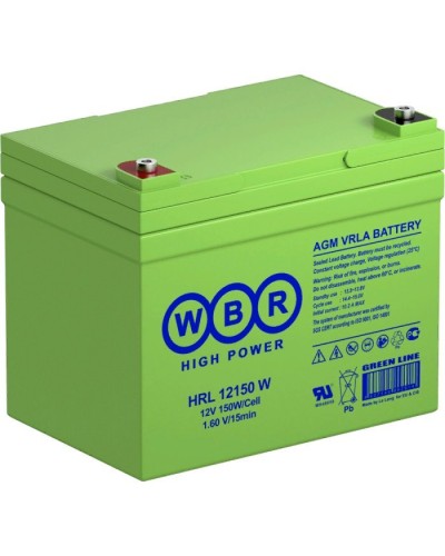 WBR HRL12150W. Аккумулятор герметичный свинцово-кислотный. WBR в Пскове