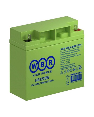 WBR HR1270W. Аккумулятор герметичный свинцово-кислотный. WBR в Пскове