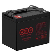 WBR GPLG12-80. Аккумулятор герметичный свинцово-кислотный. WBR