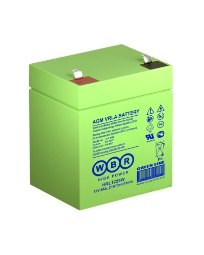 WBR HRL1225W. Аккумулятор герметичный свинцово-кислотный. WBR в Пскове