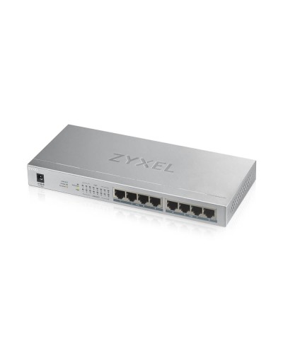 GS1008HP-EU0101F. Коммутатор сетевой PoE неуправляемый. ZYXEL в Пскове