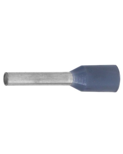 Наконечник-гильза НШВИ 0.75-06, серый (100 шт) (IF0.75-06GR). Наконечник-гильза с изолированным фланцем. ДКС в Пскове