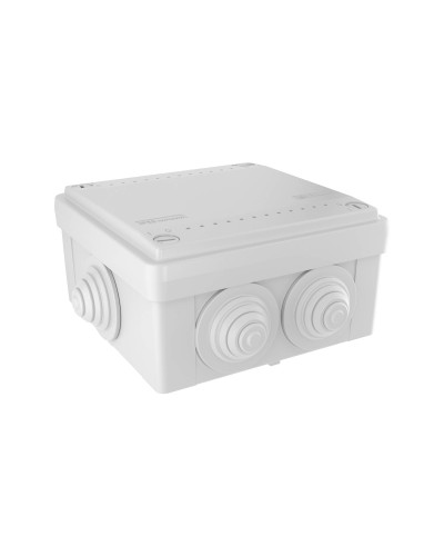 Коробка ответвительная с кабельными вводами IP55, 100х100х50 (53801). Коробка ответвительная. ДКС в Пскове