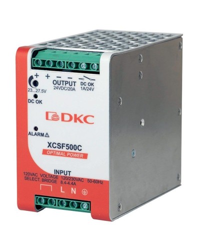 Источник питания однофазный, 500Вт, 10А, 48В (XCSF500D). Источник питания OPTIMAL POWER однофазный, с ORing диодом. ДКС в Пскове