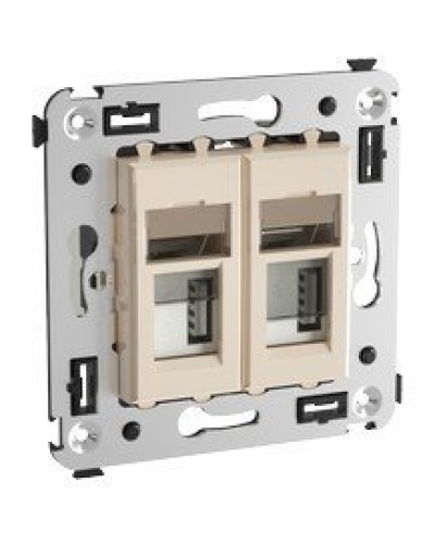 Розетка USB в стену Avanti ванильная дымка (4405543). Розетка USB. ДКС в Пскове