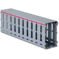 Короб перфорированный, серый RL12 25x60 (00136RL): Короб перфорированный