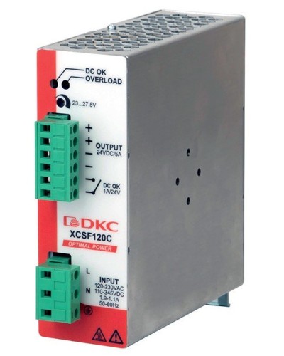 Источник питания однофазный, 120Вт, 2.5А, 48В (XCSF120DP). Источник питания OPTIMAL POWER однофазный, с ORing диодом. ДКС в Пскове