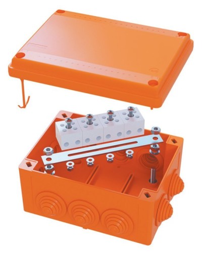 Коробка FS 150х110х70 4P (FSK21410): Коробка ответвительная огнестойкая из термопласта в Пскове