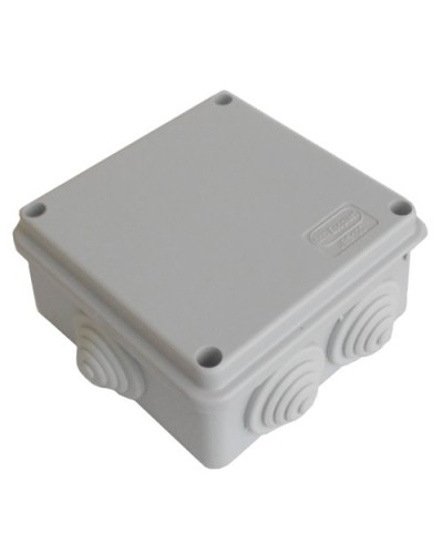 Коробка JBS100 100х100х55, 6 вых., 4P (0,15...2,5мм²) серая (43047HF-GR). Коробка монтажная, огнестойкая, без галогена. Экопласт в Пскове